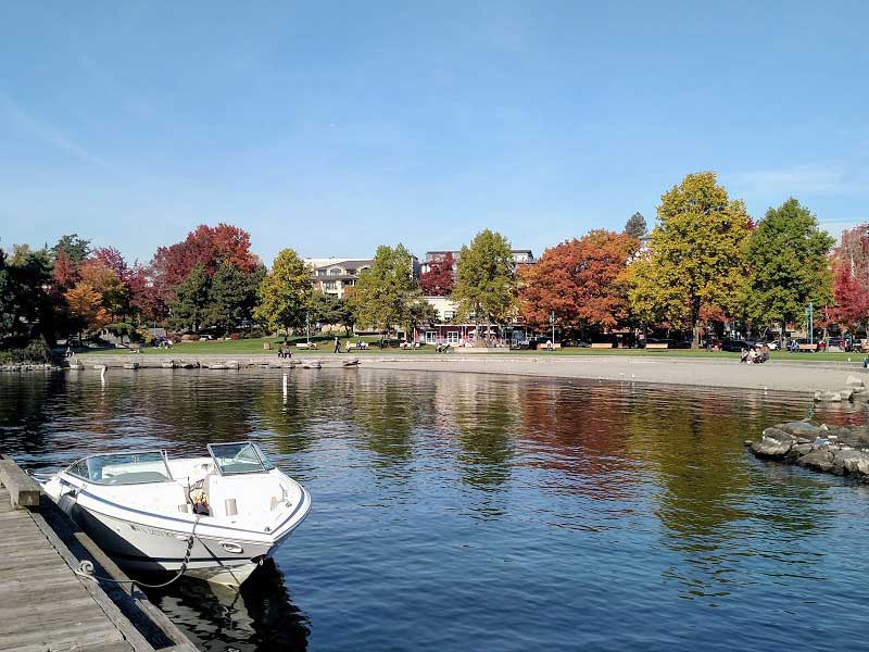 The Slip Restaurant at Marina Beach Park, Kirkland WA
